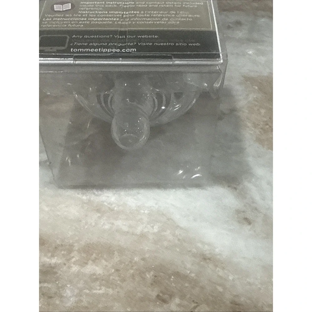 Tommee Tippee Natural Start Fast Flow Feeding Nipples 6M+ 2pc New Baby Bottle